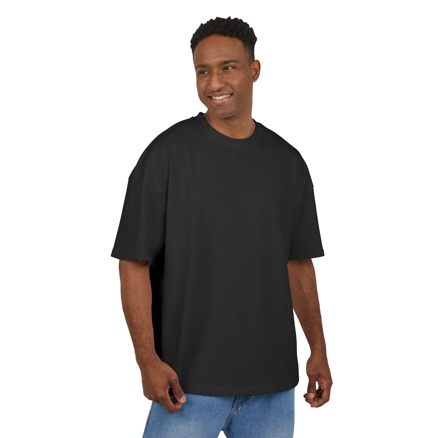 DREAMCHASER BOXY BLACK TEE