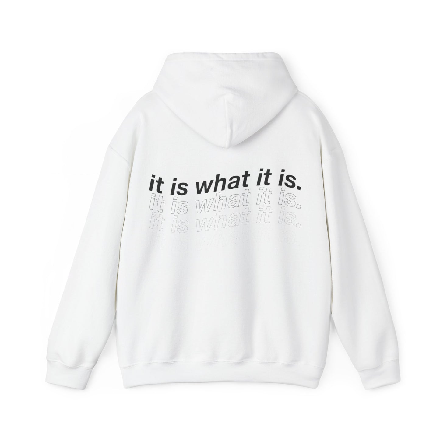 IT IS WHAT IT IS HOODIE