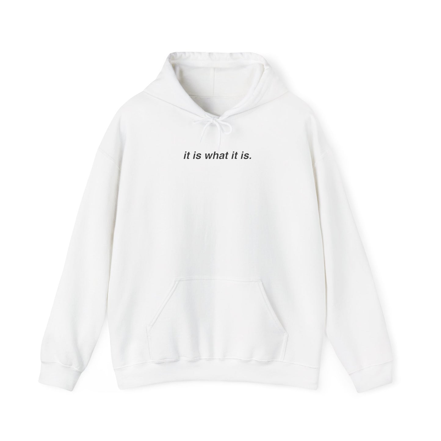 IT IS WHAT IT IS HOODIE