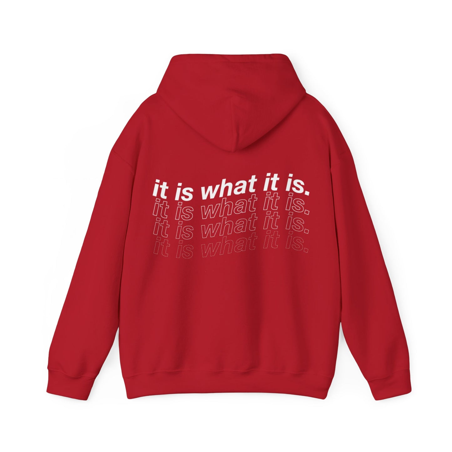 IT IS WHAT IT IS HOODIE