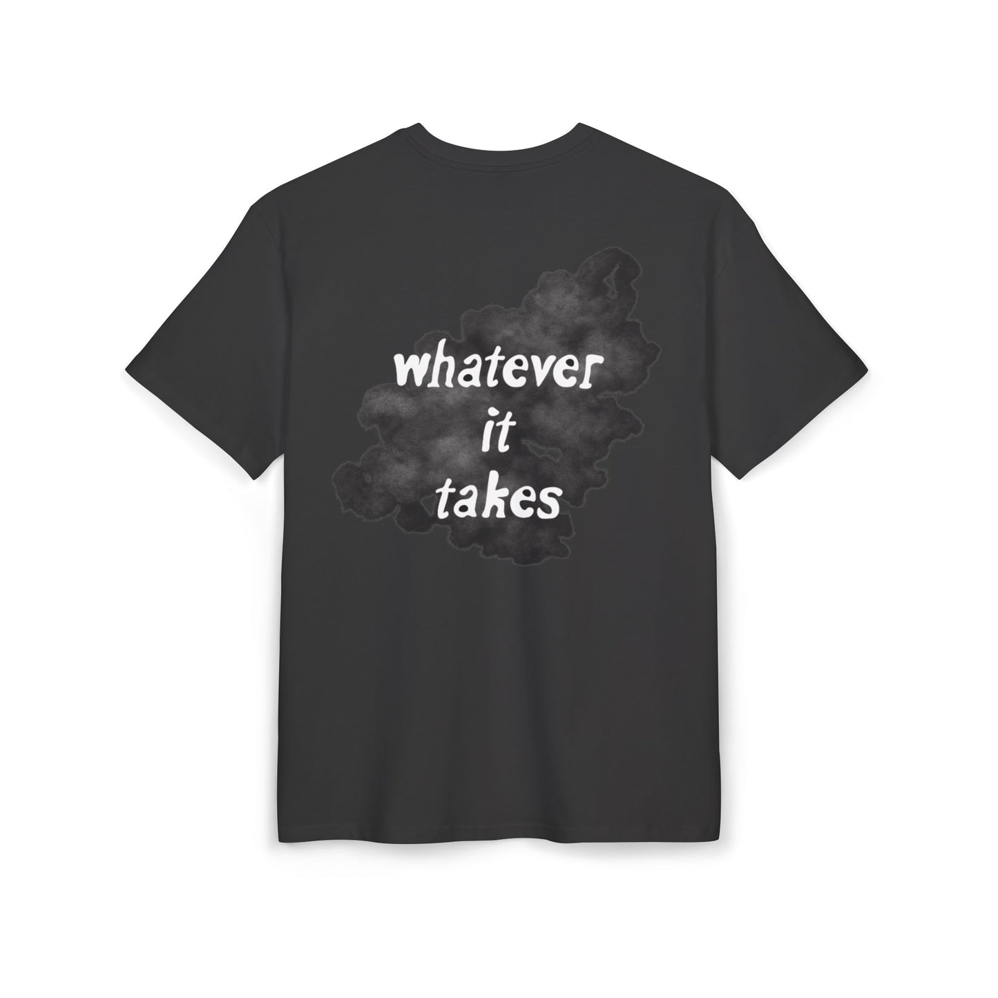 WHATEVER IT TAKES BOXY FIT TEE BLACK