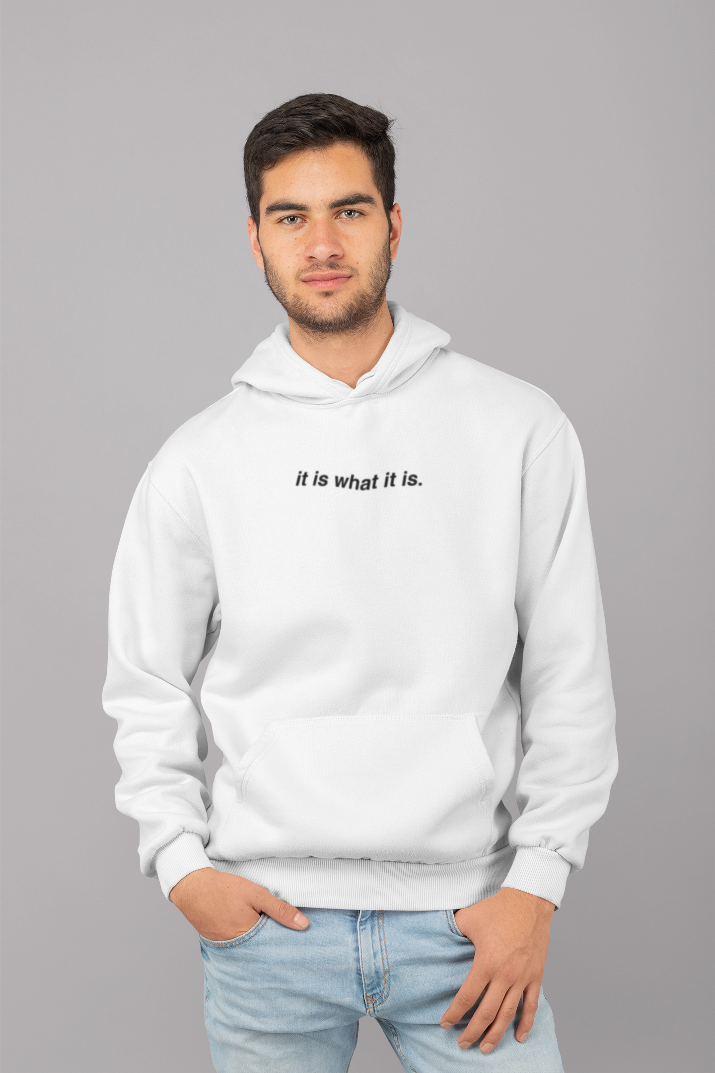IT IS WHAT IT IS HOODIE